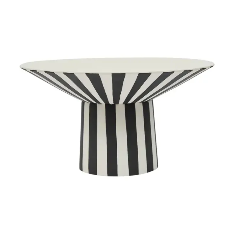 Toppu centerpiece schaal high zwart - L301534