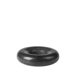 Torus kandelaar zwart - 70410019