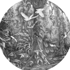 Tropical landscapes behangcirkel SC-006 - ø 142,5 cm