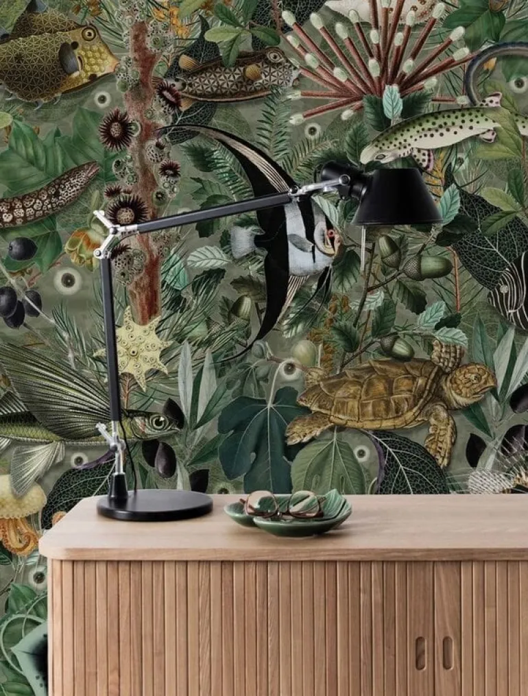 Underwater jungle fotobehang WP-697 - 389,6 x 280 cm