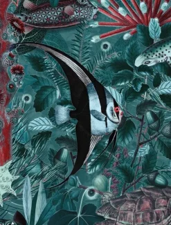 Underwater jungle fotobehang WP-698 - 389,6 x 280 cm
