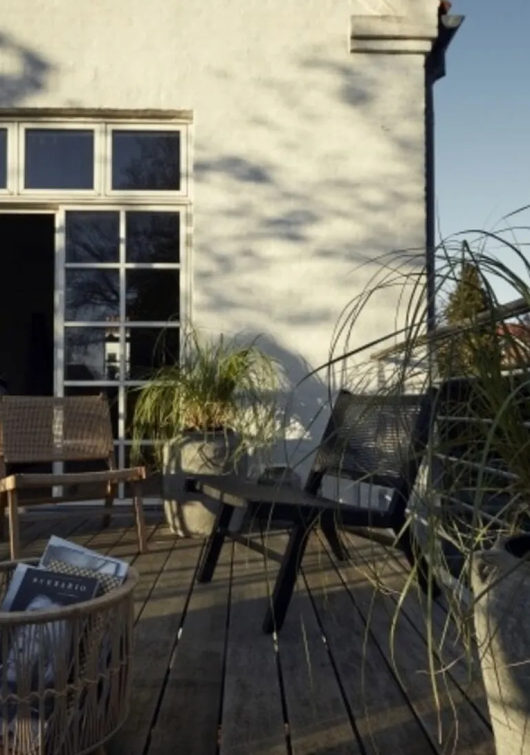 Vasai loungestoel - zwart