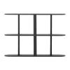 Vicente wandkast zwart - 82065016