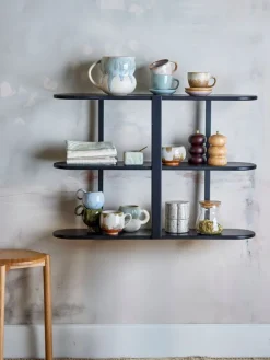 Vicente wandkast zwart - 82065016
