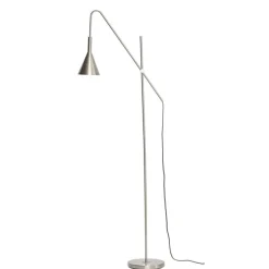Vloerlamp - metaal/zilver