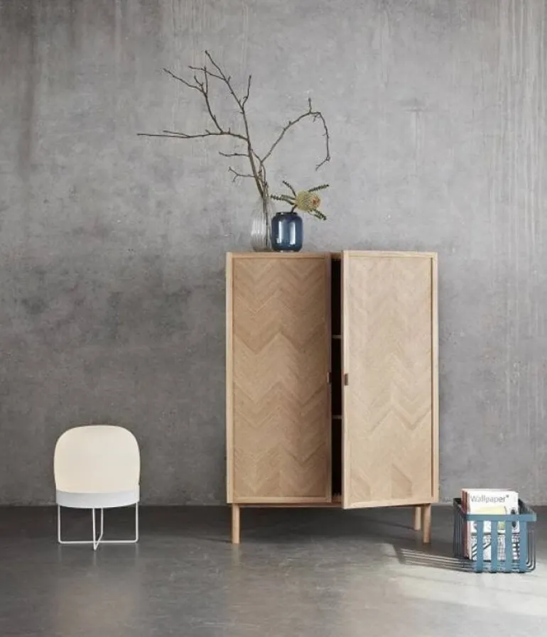 Vloerlamp glas - wit