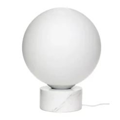 Vloerlamp marmer glas