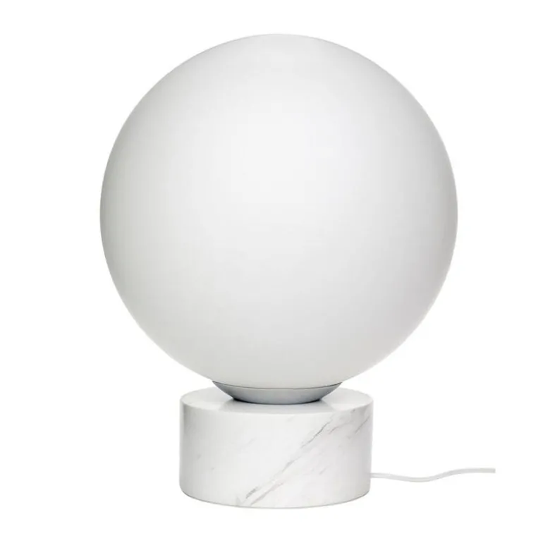 Vloerlamp marmer glas