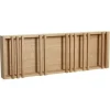 Wandrek hout - naturel