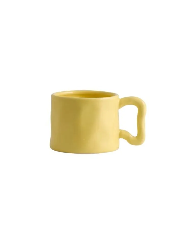 Wasabi mokken geel set van 6 stuks - 6971