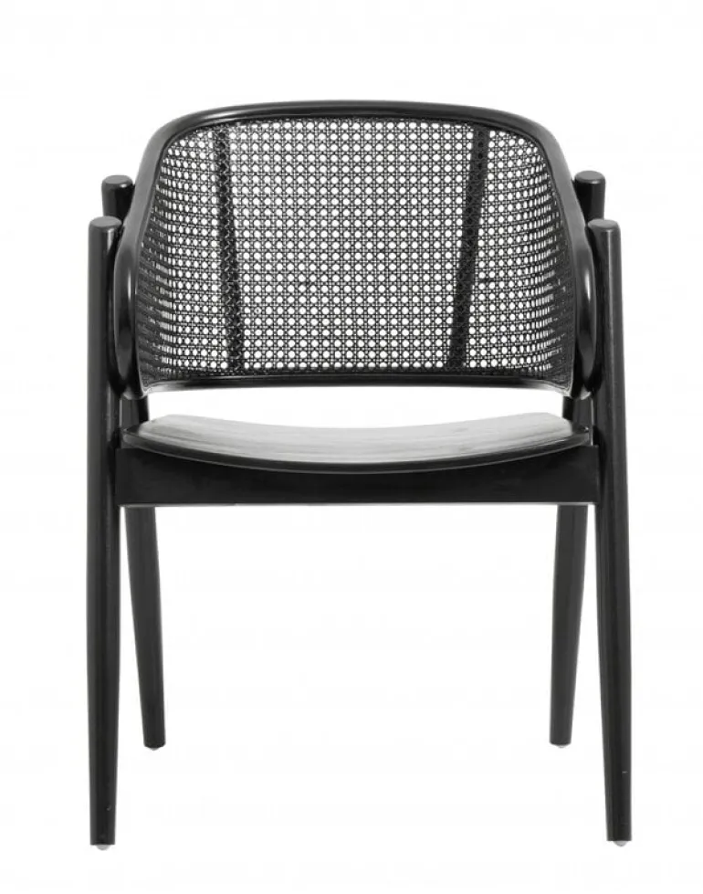 Wicky lounge stoel - zwart