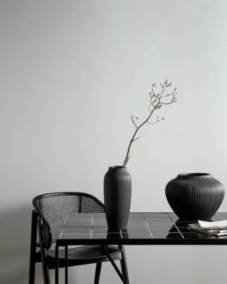 Wicky lounge stoel - zwart