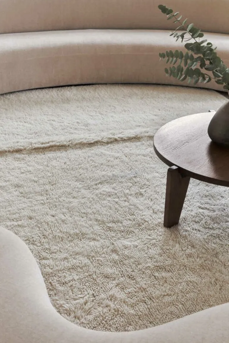 Woolable Tundra vloerkleed sheep white 170x240cm